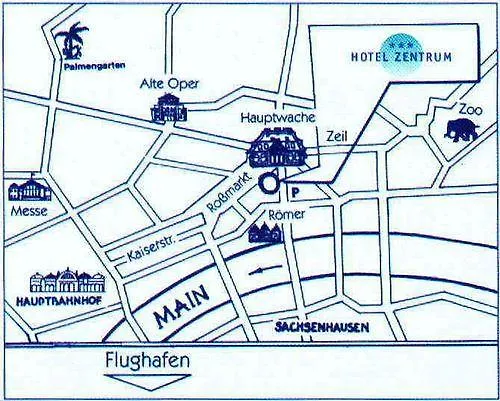 Zentrum An Der Hauptwache Hotel Frankfurt am Main